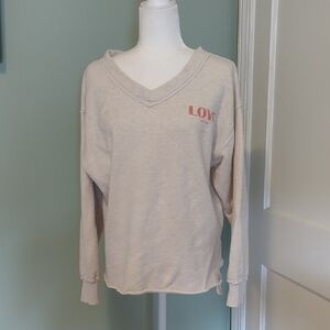 Aerie V-neck Sweatshirt